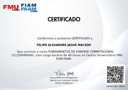 Fundamentos de Forense Computacional